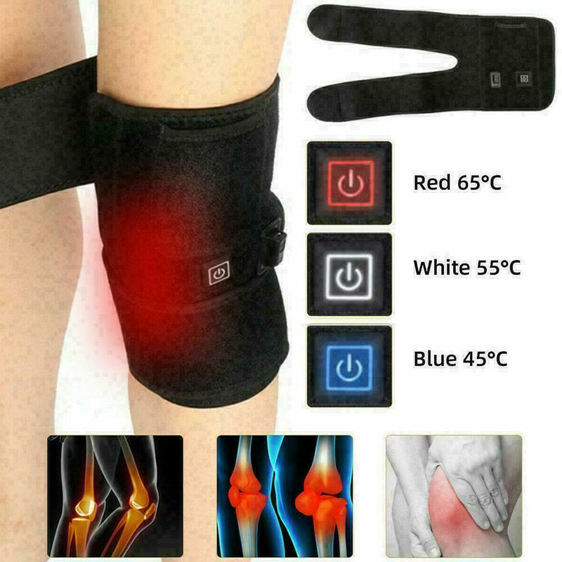 Electric Heating Knee Pads Thermostat USB Charging M9M0 Kneecaps O7A6 HXW T5Z0