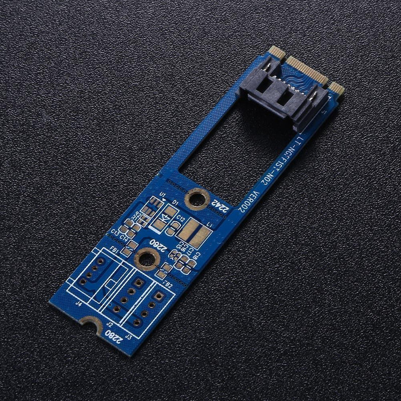 M.2 NGFF SATA to 7Pin SATA3.0 Connector HDD SDD Converter Card Adapter
