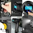 Tire Inflator Car Air Compressor Car Tire Inflatable Pump Inflator Equipment