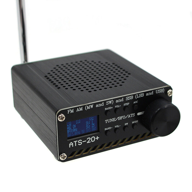 SI4732 Full Band Radio ATS-20+ Receiver FM AM (MW SW) SSB (LSB USB) + Antenna