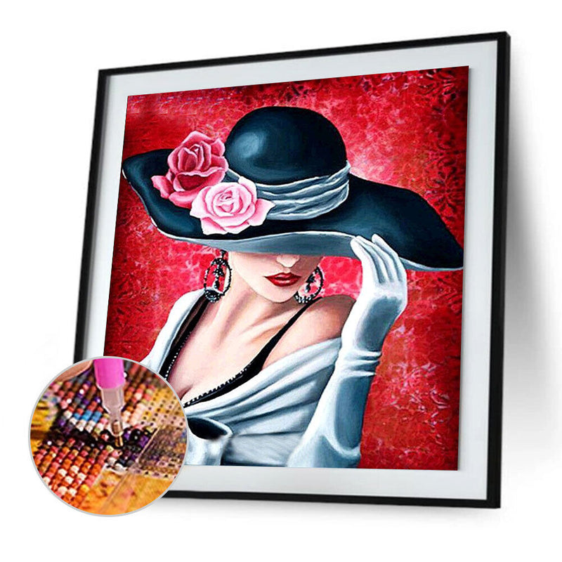 5D DIY Full Drill Diamond Painting Beauty Cross Stitch Mosaic Kit (L768)