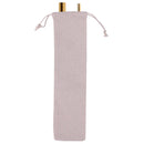 Reusable Stainless Steel Straw Storage Bag Metal Drinking Straws Organizer Newly