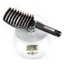 Multifunction Curved Shape Comb Hairdressing Massage Comb Brush (Black) Newly