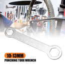 Multifunctional Closed Double Ended Wrench Clamp 10-13mm Bolts Hardware Tool