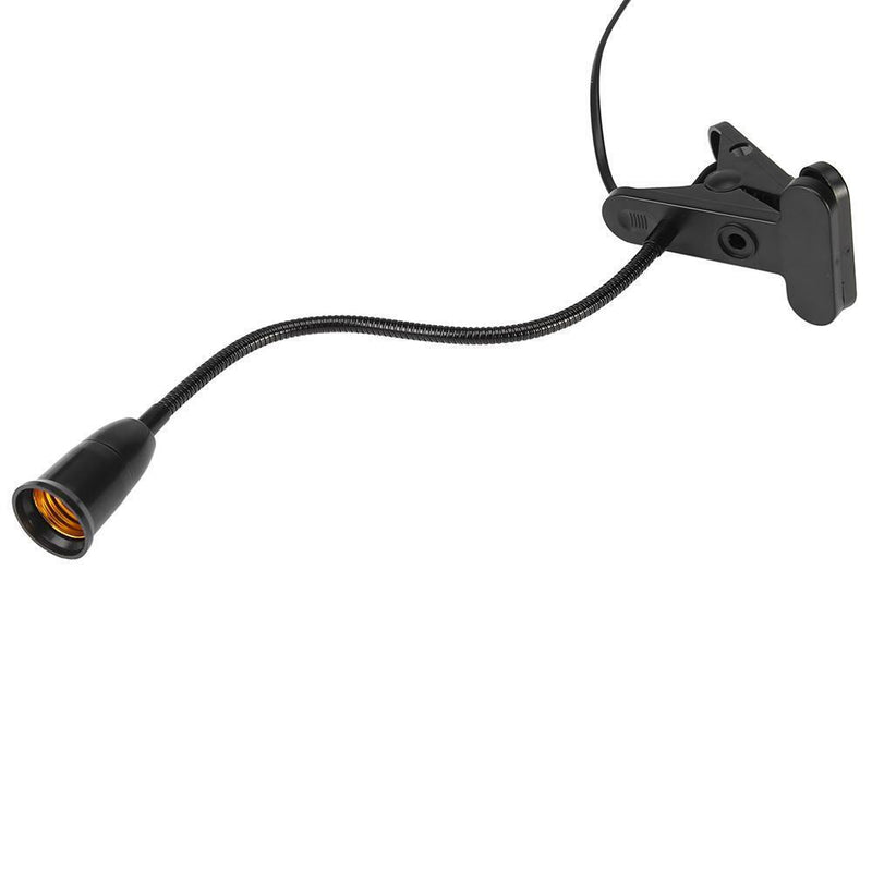 Occasitop 1.7m E27 Clamping Lamp Base EU Male Hanging LED Socket Holder mi