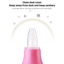 #A Pump Type Silicone Baby Nose Cleaner Vacuum Sucker Infant Kids Nasal Aspira