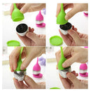 Home Filter Herbal Infuser Silicone Tea Leaf Strainer Stainless Steel Diffuser
