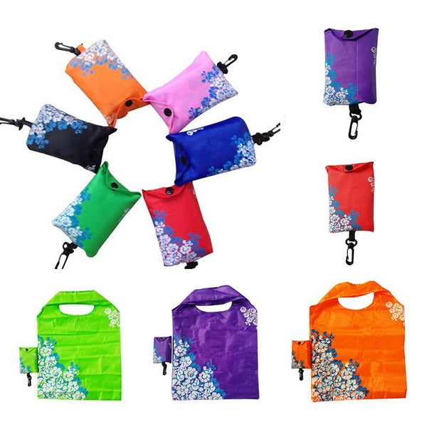Women Recycle Folding Storage Shopping Bag Handbags Reusable Eco Tote Pouch