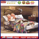 5D DIY Full Drill Diamond Painting Happy Old Couple Cross Stitch Embroidery