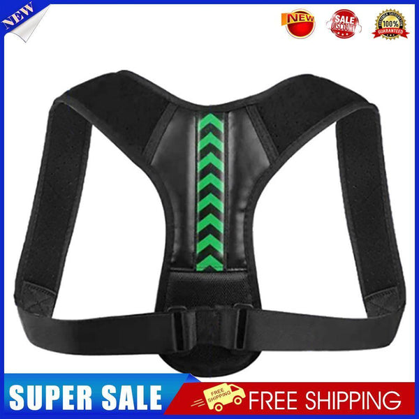 Back Shoulder Posture Corrector Belt Clavicle Support for Women Men (M)
