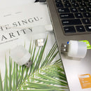LED Night Light USB Bedside Baby Bedroom Mobile Power Table Lamp (White) Newly