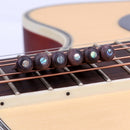 6pcs/set Guitar Rosewood Bridge Pins with Peg Puller for Acoustic Guitar
