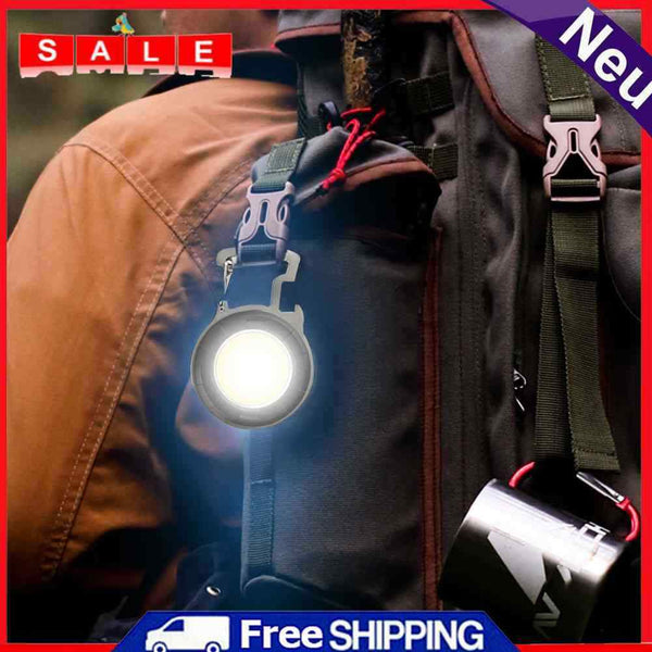 Portable COB Keychain Inspection Light 4 Adjustable Lighting Modes