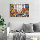 5D DIY Full Drill Diamond Painting Flower Shop Cross Stitch Embroidery Wall Art