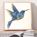 5D Partial Special Shaped Diamond Painting Hummingbird Poster Kit (UP254) Newly