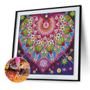 Partial Special Shape Drill Diamond Painting Heart Rhinestone Draw (UP111) Newly