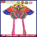 90x50cm Bright Cloth Colorful Butterfly Kite Outdoor Foldable Kites (C)