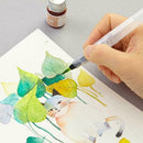 6pcs Water Color Brush Refillable Pen Watercolor Color Drawing Supply Art X1X1