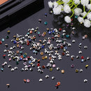 1000pcs 3mm Gorgeous Nail Art Rhinestones DIY Manicure Mixed Glitter Charm De