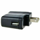 2 Pin Plug Power Adapter Charger For AC 110V-240V to Q5L8 5V 500mA-USB-Xmas Q8S9