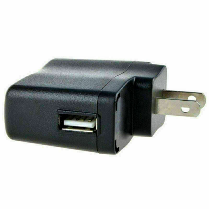 2 Pin Plug Power Adapter Charger For AC 110V-240V to Q5L8 5V 500mA-USB-Xmas Q8S9
