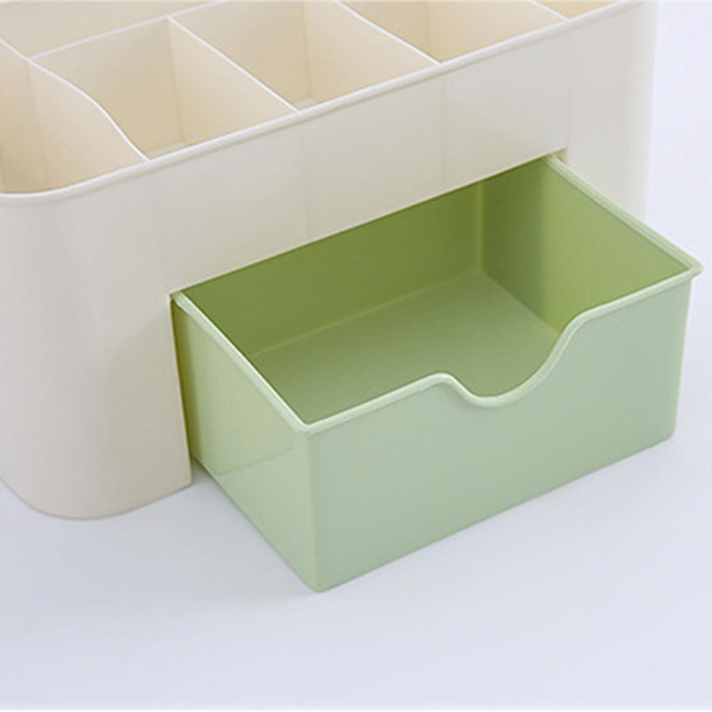 Plastic 6 Grids Cosmetic Storage Box Drawer Sundry Jewelry Organizer Home Sup