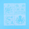 Wall Paint Creatures Stencil Ocean 6x6Inch Sea Animal Painting Hollow Template
