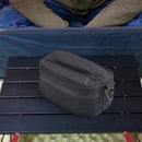 Outdoor Camping Lunch Box Aluminum Thermal Food Picnic Bento Bags (Black) Newly