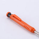 Mechanical Woodworking Pencil Carpenter Built-in Sharpener Pens (Orange)