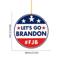 Hanging Ornament - Lets Go Brandon FJB Christmas Tree Hanging Pendants Orname