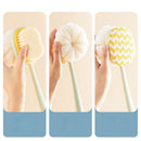 Hair Shower Bathing Brush Tool Skin Massages Long Handle Brush Body Scrubber