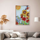 Rhinestone DIY 5D Special Shaped Kit Butterfly Sunflower Diamond Painting