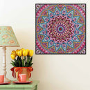 5D DIY Special Shaped Diamond Painting Color Flower Cross Stitch Embroidery