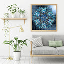 #A Abstract Mandala Oil Paint By Number Kit DIY Frameless Drawing Picture for Ad