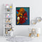 Frameless Oil Paint By Numbers Guitar Singer DIY Canvas Picture Craft Kit