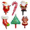 Christmas Tree decoration socks Aluminum Film Christmas Tree Balloon Snowman