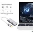 S3-8152-C 10/100Mbps Type-C to RJ45 Aluminum Alloy Adapter for Notebook Tablet