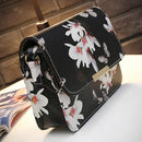 Women Crossbody Messenger bags Handbag Purse Sling Shoulder bags(Black)