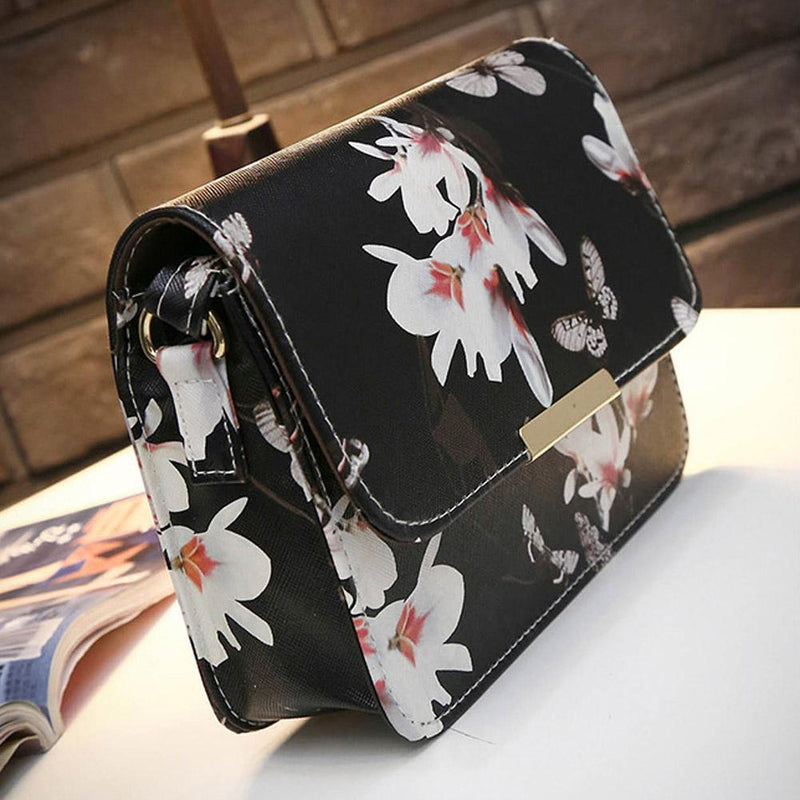 Women Crossbody Messenger bags Handbag Purse Sling Shoulder bags(Black)