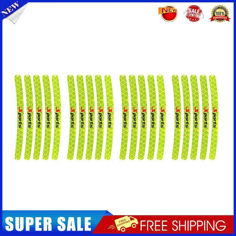 Universal Wheel Hub Stickers Anti-ultraviolet for Bike Motorcycle Car