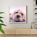 DIY Diamond Painting Kit Pet Dog Puppy 5D Full Round Rhinestone Art Picture