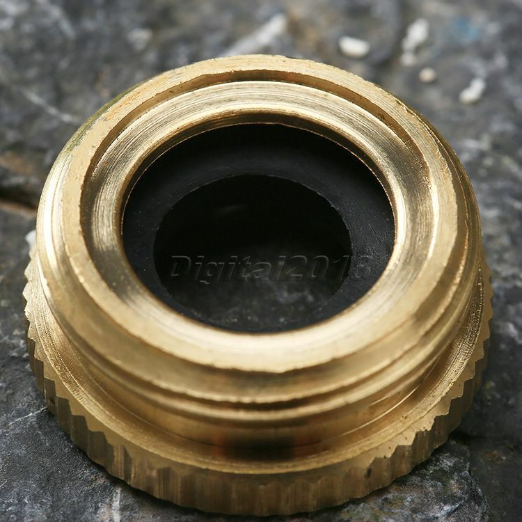 3/4" Brass Threaded Hose Tap Water Pipe Connector Tube Fitting  Accessory Tool