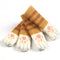 4pcs/set Cat Chair Feet Sock Thicken Anti-slip Table Leg Knitted Cover (C)