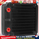 120mm Aluminum Computer Radiator Cooler 10 Tubes CPU Heat Sink Exchanger Newly