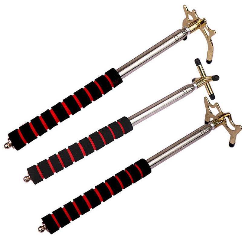 Billiard Cue Holder Bridge w/ Bridge Head Telescopic Bridge Pool Support Br