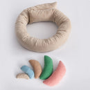 6pcs/Set Baby Photography Donut Ring Pillow Infant Shooting Posing Props