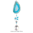 #A Wind Chime Crystal Pendant Prisms Diamond Light Catcher Curtains Lighting Bal