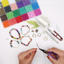 Glass Beads Box Set Spacer Beads For Jewelry Making Bracelet NE Diy AU P9I6