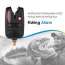Multifunction Fishing Alarm 8 LED Fishing Alerts for Fishing Rod (Red) Newly
