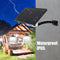 Double Head Solar LED Pendant Light Outdoor IP65 Garden Lamp (Warm Light)